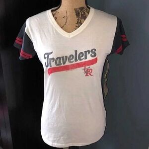 White and Black Travelers Graphic Tee